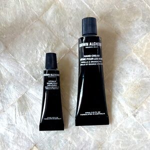 Grown Alchemist NWT lot lip balm and hand cream NEW set travel size